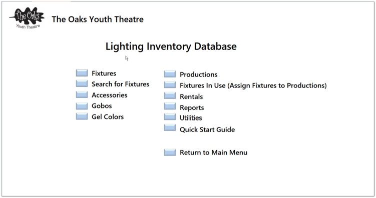 Lighting Inventory 